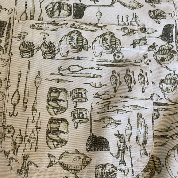 🎣 Mens Woolrich fishing button up XL - Picture 8 of 13